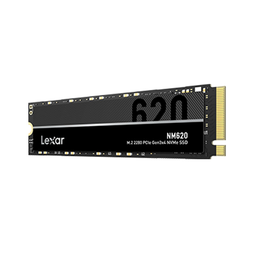 Ổ cứng SSD Lexar NM620 512GB M.2 2280 PCIe 3.0x4 (Đoc 3300MB/s - Ghi 2400MB/s) - (LNM620X512G-RNNNG)