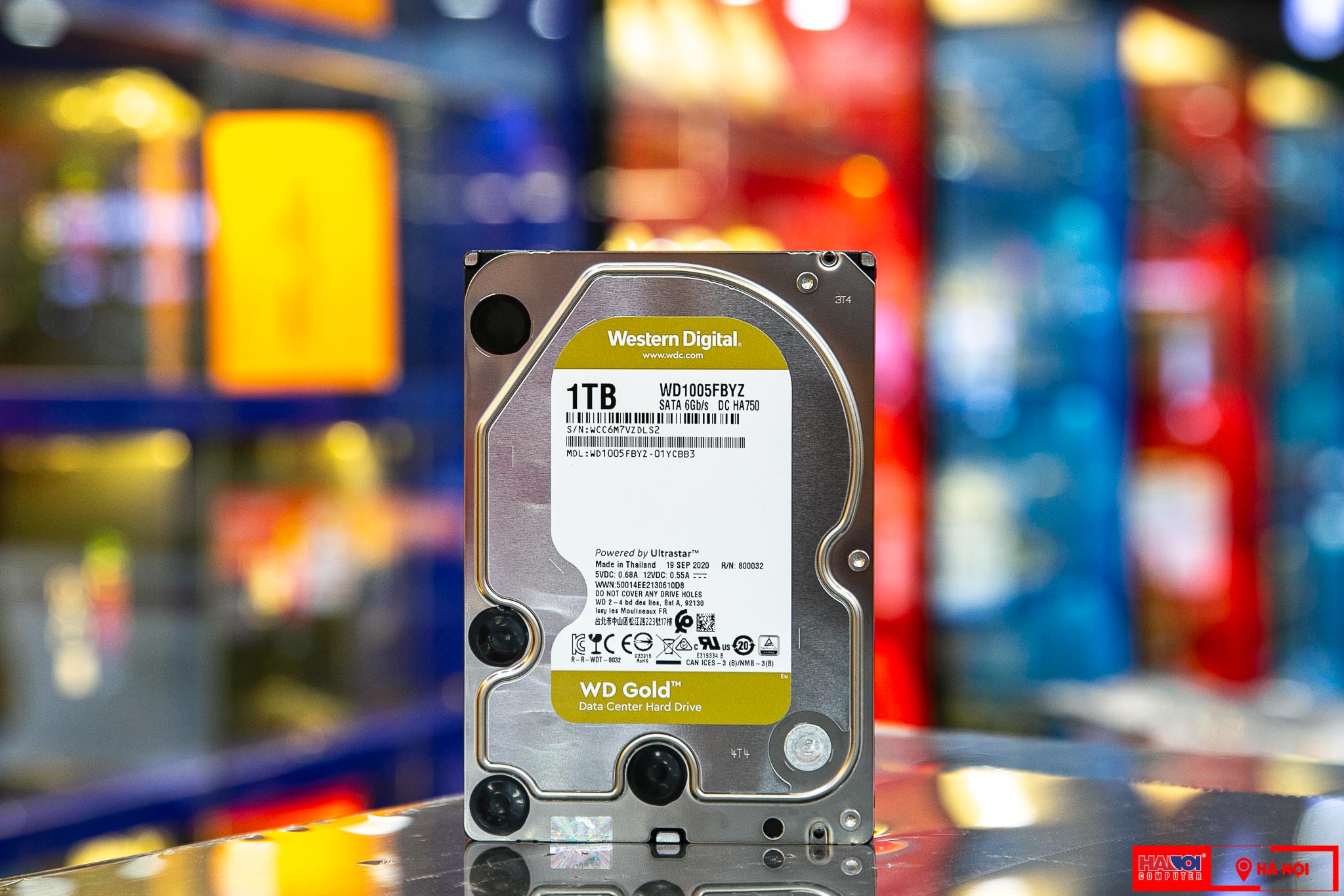 HDD WD Gold (1TB/3.5/SATA 3/128MB Cache/7200RPM) (WD1005FBYZ)